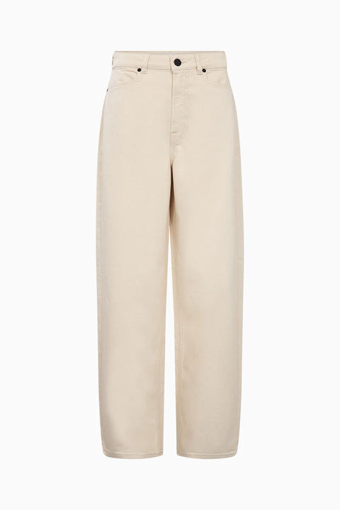 Duurzaam Denim: Kaia slung jeans - ecru