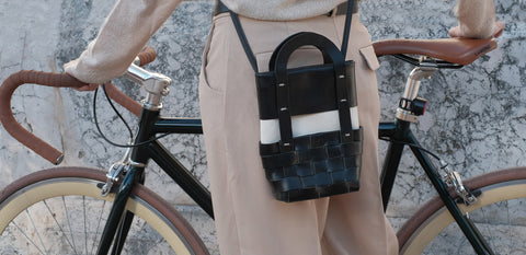 Mimbre bag - black (S)