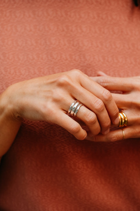 Ring Totem N° 3 (zilver)