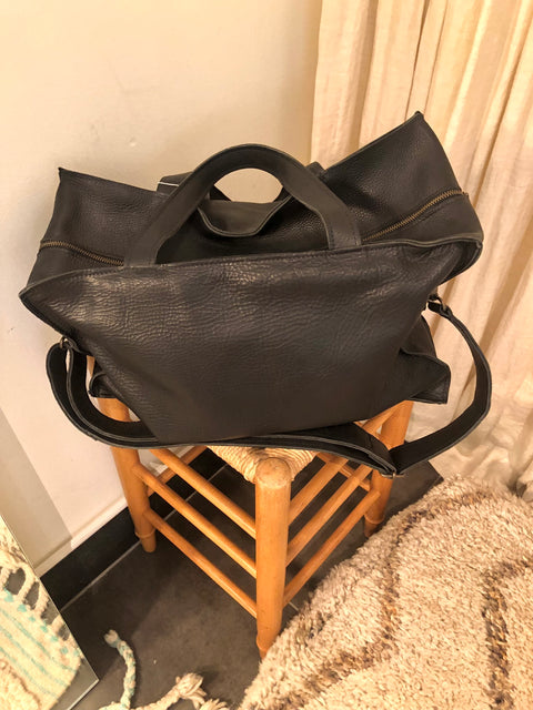 Travel bag medium - black