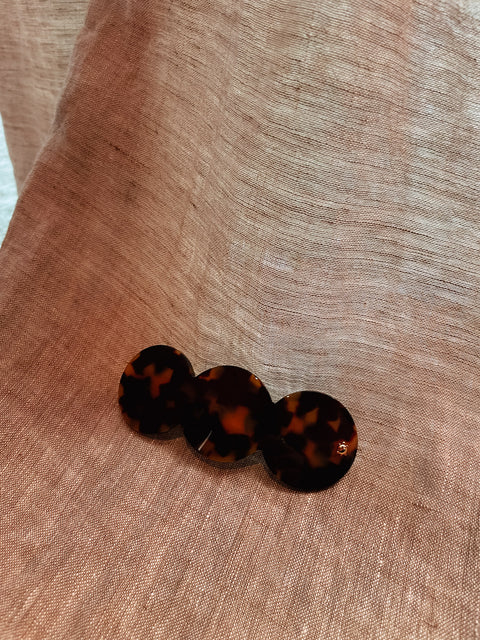 Haarclip Triplet Barrette - Tokyo Dark