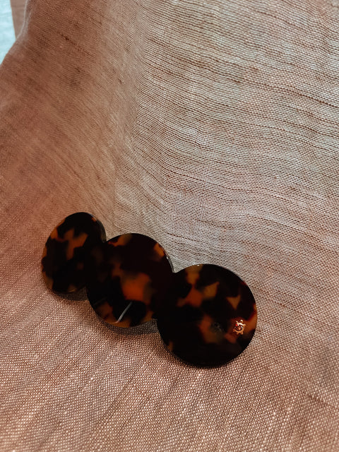 Haarclip Triplet Barrette - Tokyo Dark