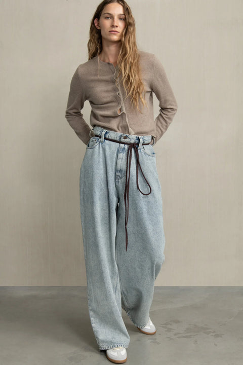 Daan bleached denim
