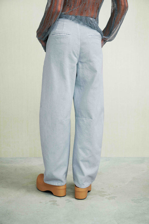 Broek 'Wynn' wash denim - ocean