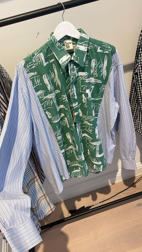 Hemd: pièce unique ( groene print )