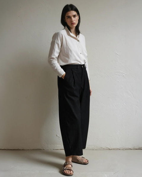 Broek 'O-pants' - denim black