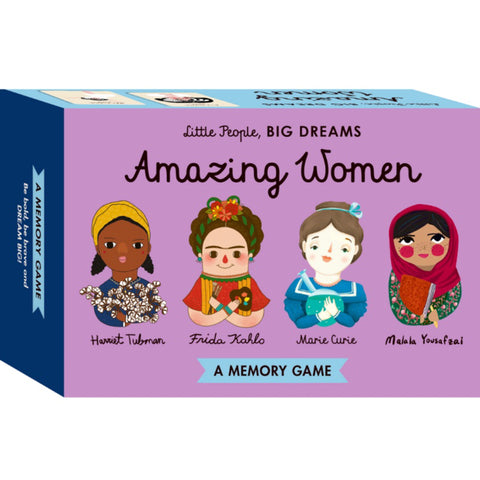 Memory game 'Little people, BIG DREAMS, Amazing women'