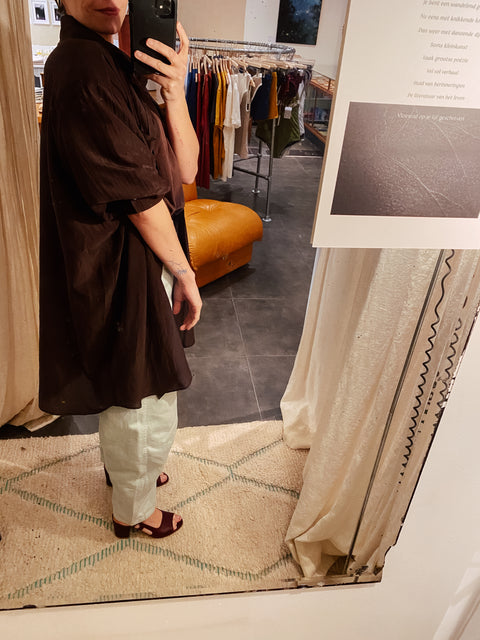 Chichi dress/blouse - dark brown