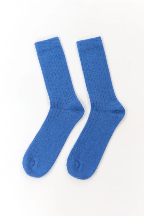 Lisos Wool Socks - blue