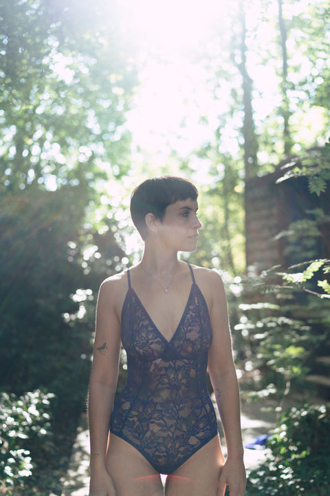 Temptation body - kobaltblauw