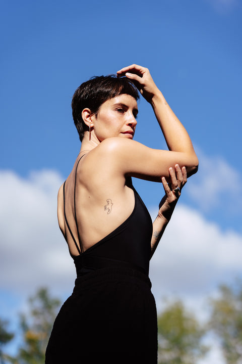 SPECTRR badpak/body - zwart