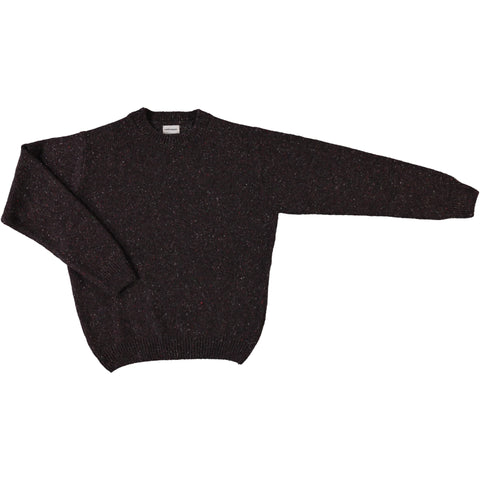 Gespikkelde sweater uit wol - speckled earth