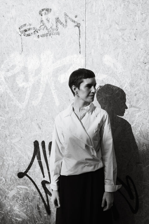 Sparrow Garment Dyed Poplin - White