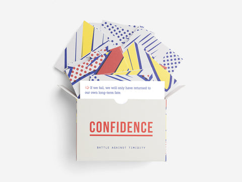 Confidence cards - hulpmiddel voor een positieve mentaliteit