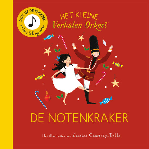 Klein muziekboek (karton) - De Notenkraker