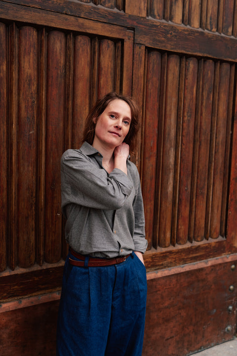 O-pants - denim blue