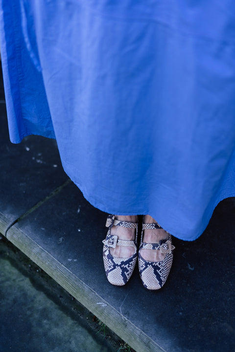 Loafers BABY 'Glamour Col' - patroon van slangenleer