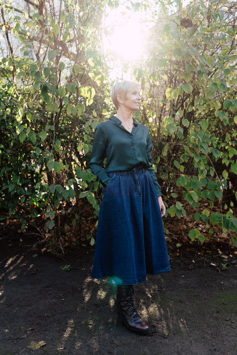 Rok 'Pen' - heavy denim