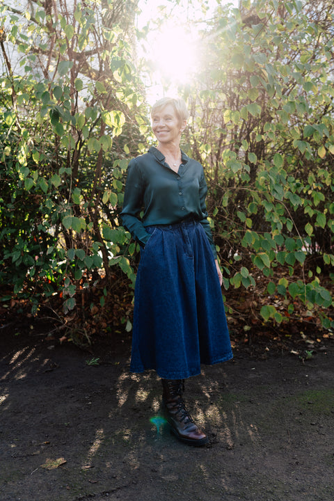 Rok 'Pen' - heavy denim