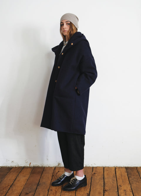 Hood coat - Navy