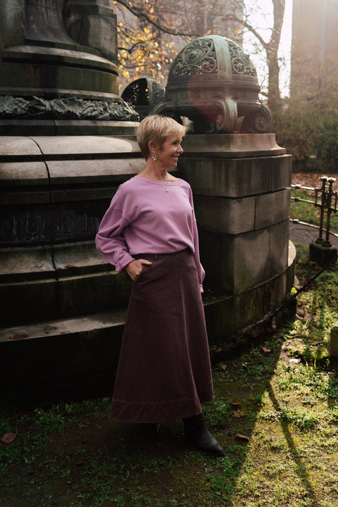 Pryma Faded Twill - Faded Mauve