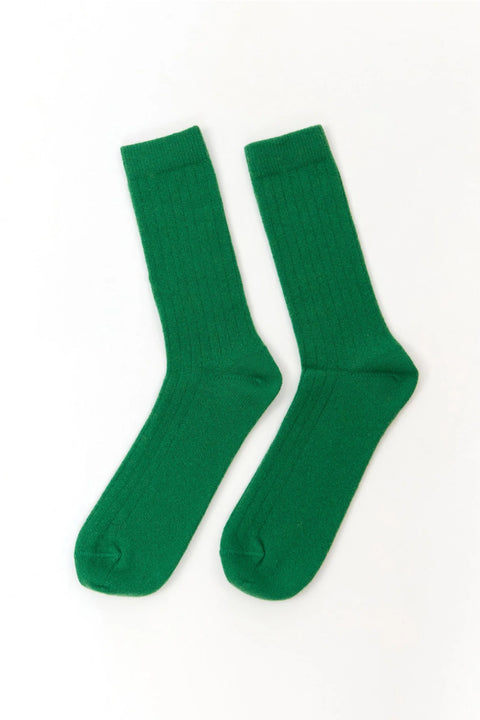 Lisos Wool Socks - green
