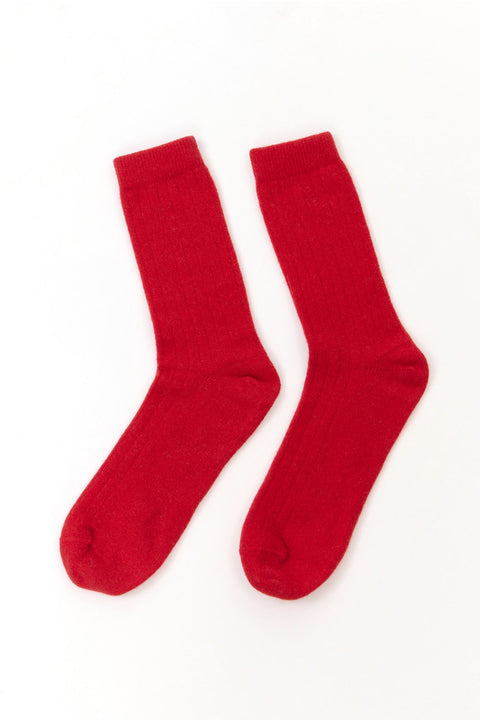 Lisos Wool Socks - rood