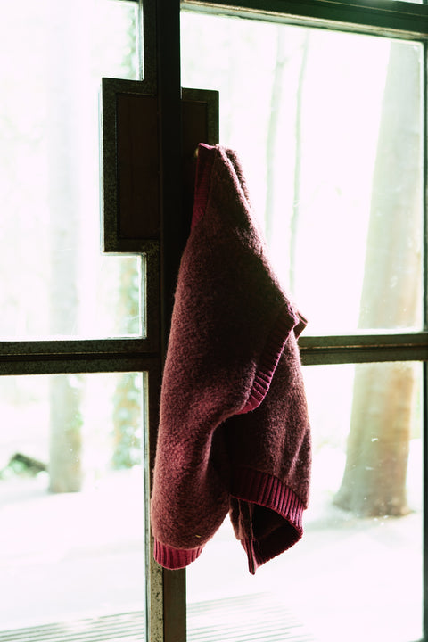 Mouwloze vest - Burgundy purple