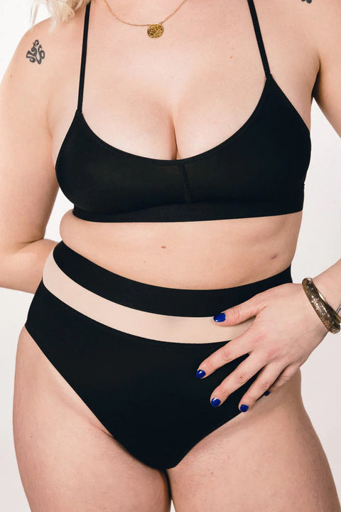 LOTUS bikinislip - zwart