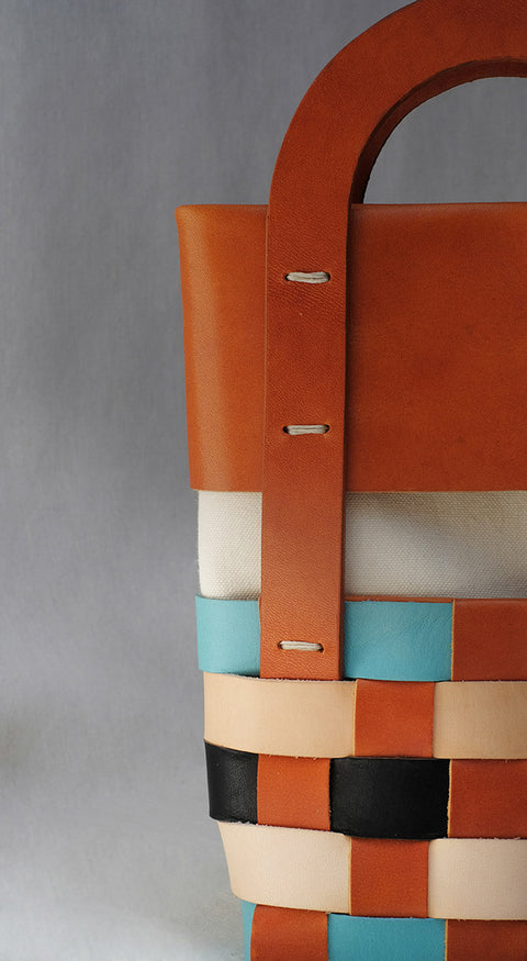 Mimbre bag - buchet (S)