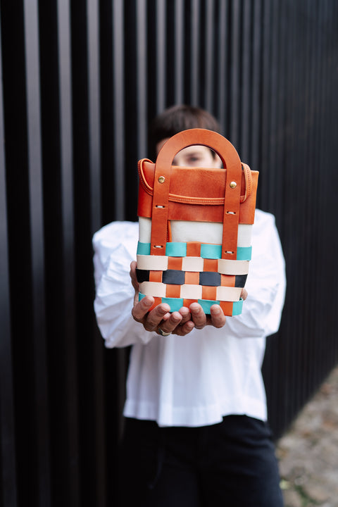 Mimbre bag - buchet (S)
