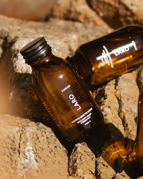 Mondwater met wilde munt, citroen en bergamot (100 ml - travel size)