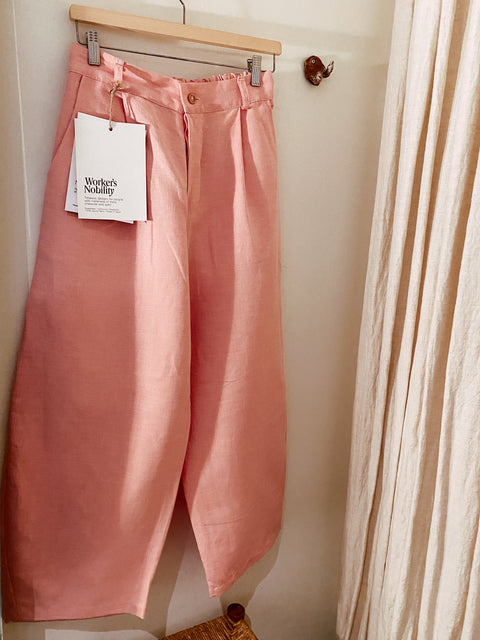 Broek 'O-pants' - peach (one of a kind)