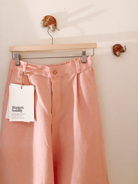 Broek 'O-pants' - peach (one of a kind)