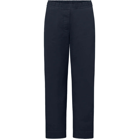 Stoere comfy broek uit stevig katoen (navy)