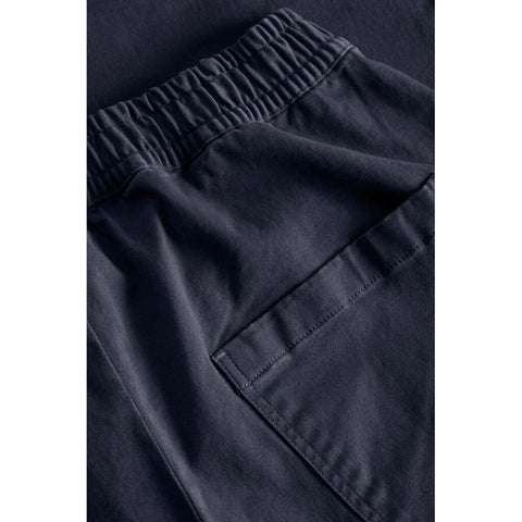 Stoere comfy broek uit stevig katoen (navy)