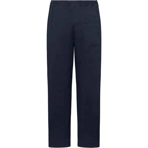 Stoere comfy broek uit stevig katoen (navy)