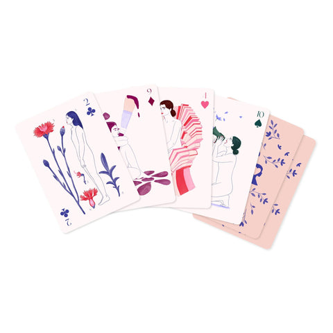 Playing cards - Powerful women