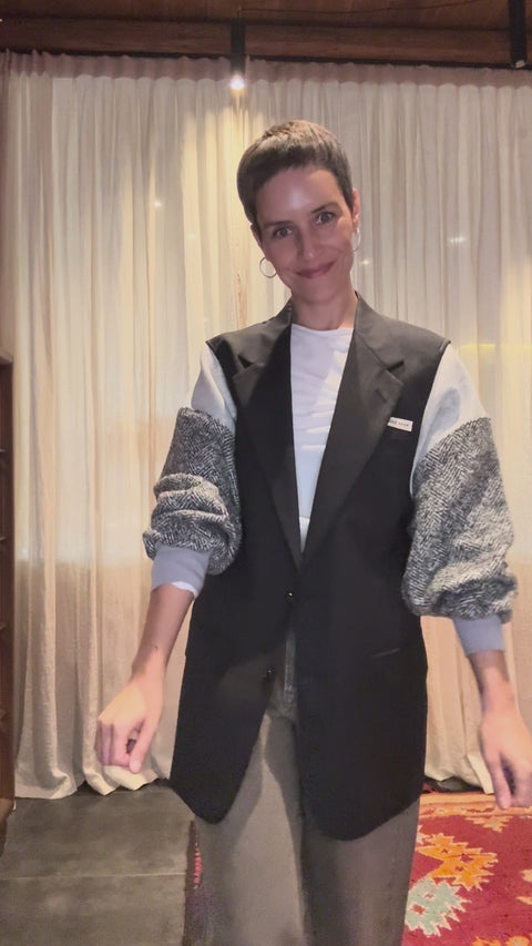 Blazer pièce unique VII - cosy chic