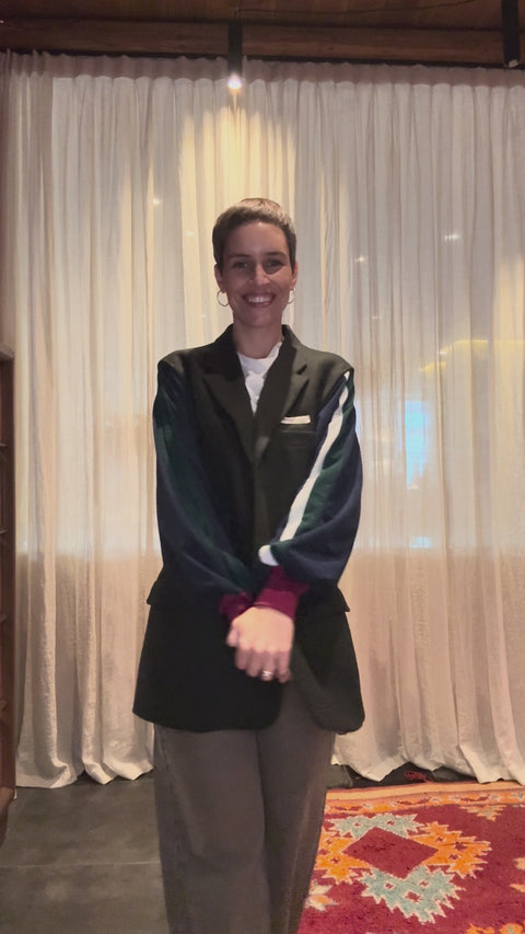 Blazer pièce unique XVII - daim