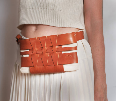 Nerja beltbag - hazelnut (S)