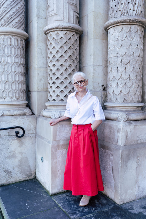 Rok 'Pen Twill' - Bittersweet red