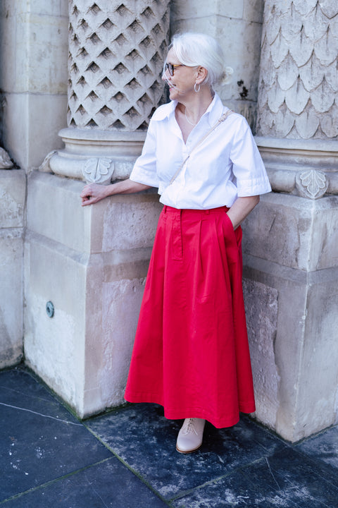 Rok 'Pen Twill' - Bittersweet red