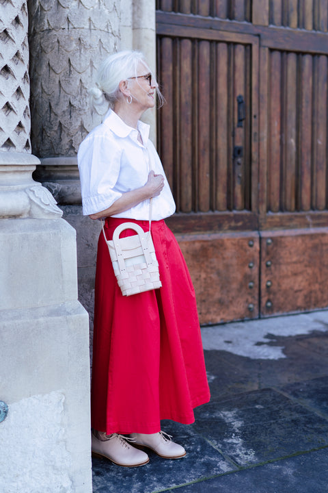 Rok 'Pen Twill' - Bittersweet red