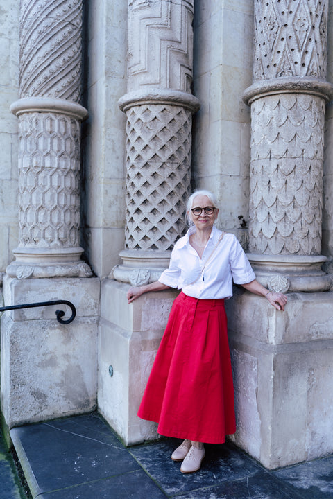 Rok 'Pen Twill' - Bittersweet red