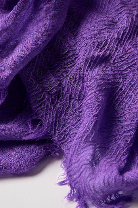 Wollen sjaal - lilac