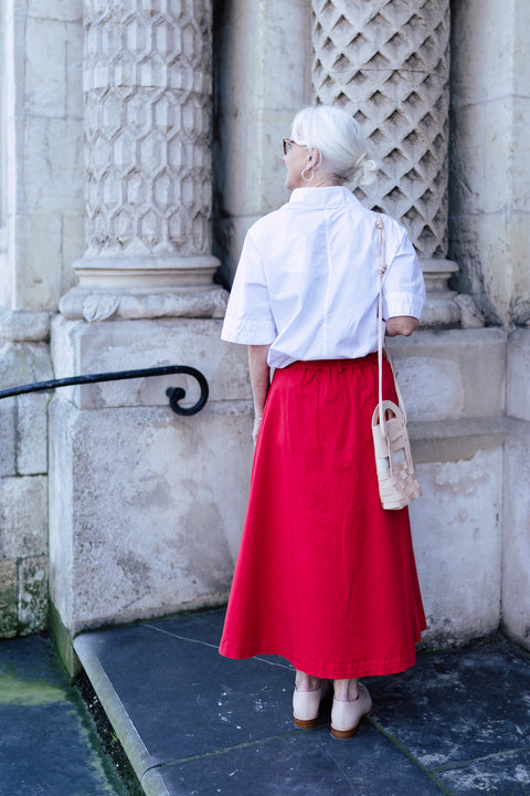 Rok 'Pen Twill' - Bittersweet red