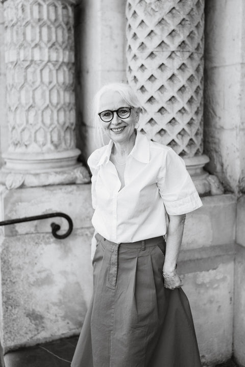 Hemdje 'Seren' GMTD poplin - white