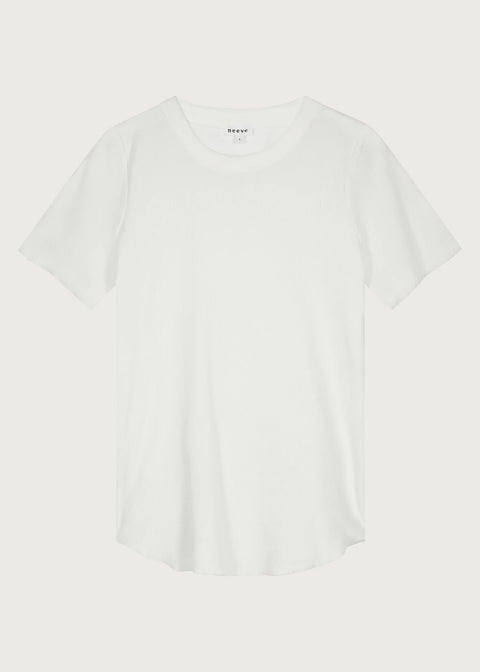 Witte T-shirt uit biokatoen