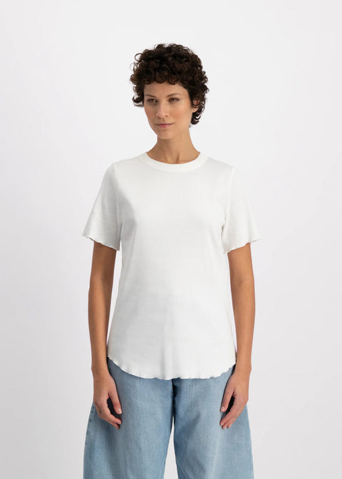 Witte T-shirt uit biokatoen